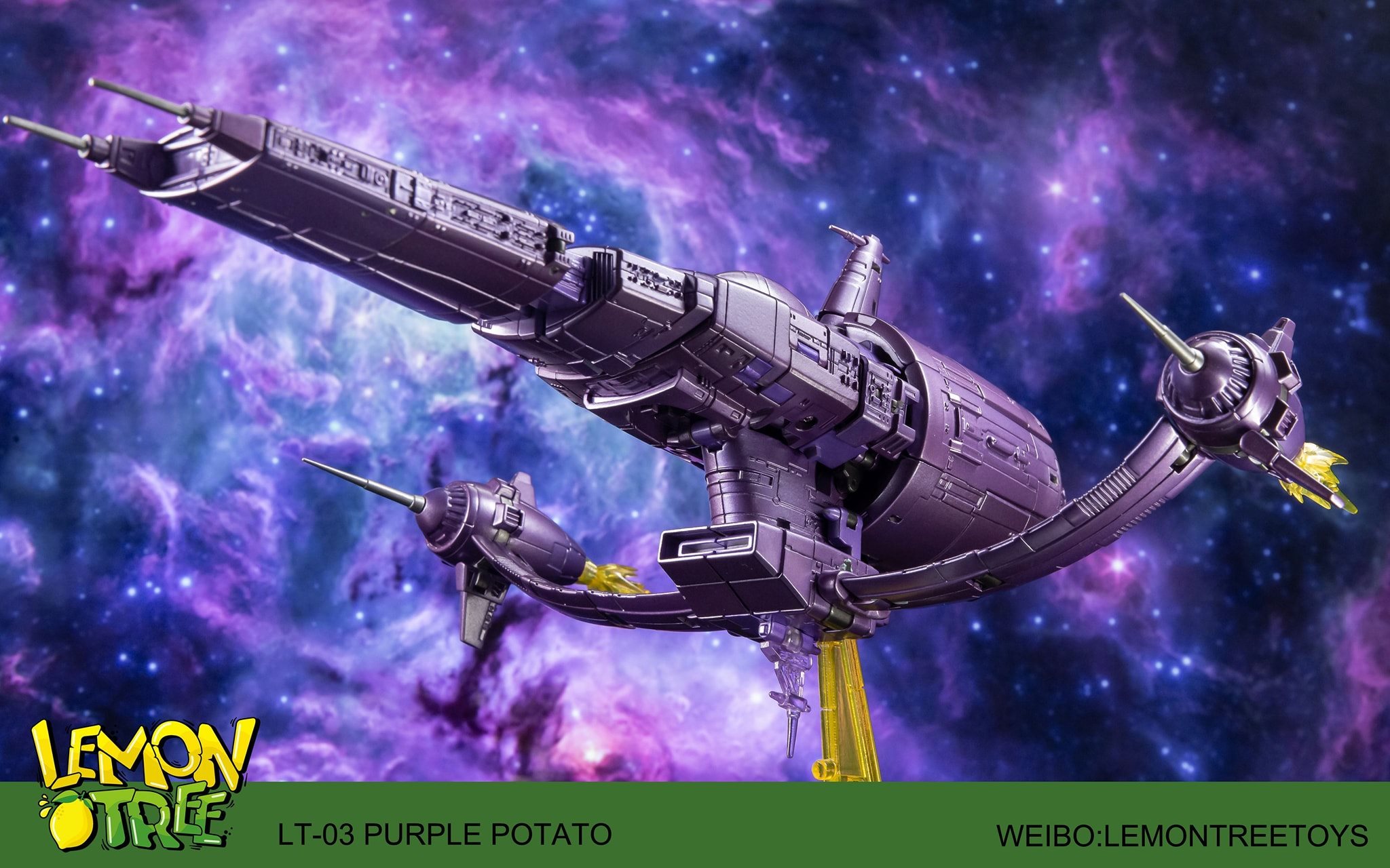 Lemontree Toys LT-03 Purple Potato Full Color Images of TFTM